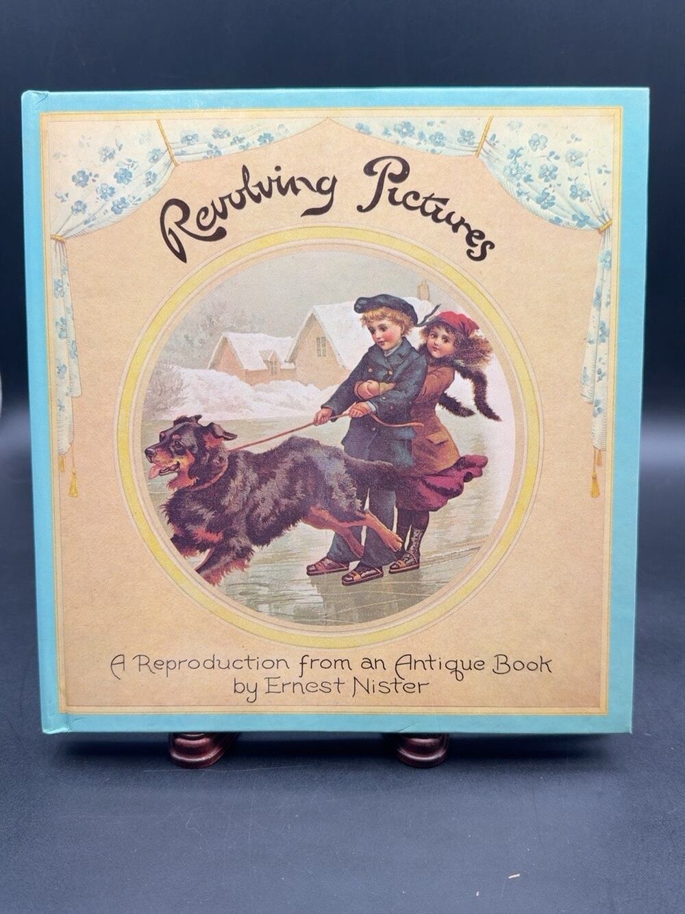 Revolving Pictures Ernest Nister 1979 Vintage Movable Interactive Book HC